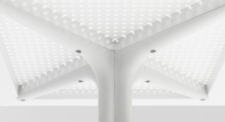 Стол пластиковый обеденный Clip 70 агава