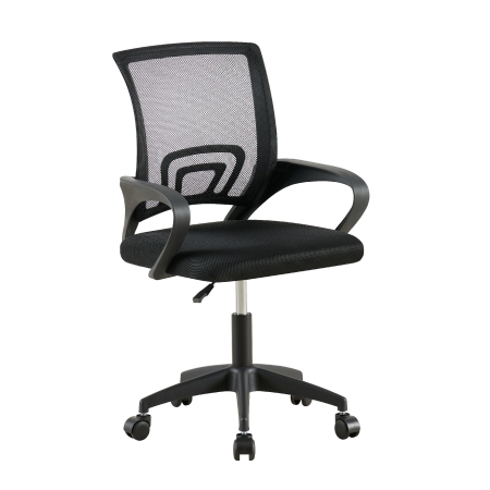 Кресло офисное TopChairs Simple SN черный