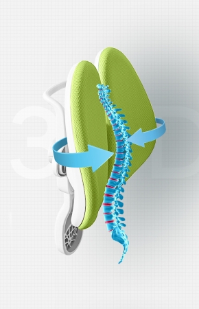 Детское кресло Kids 103 ткань зеленый