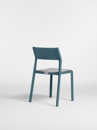 Стул пластиковый Trill Bistrot бирюзовый