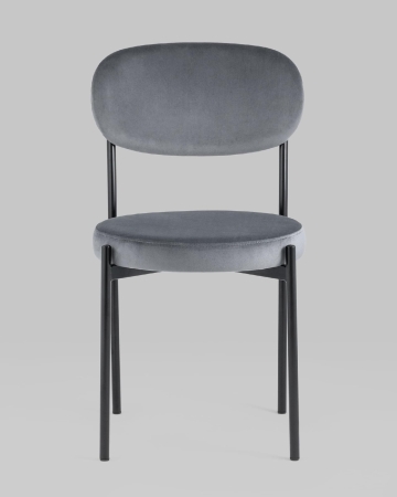 Стул Бриф NEW велюр серый 4 шт