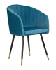 Стул обеденный MARY морская волна велюр 1922-7