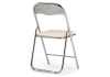Стул Fold 1 складной бежевый, хром